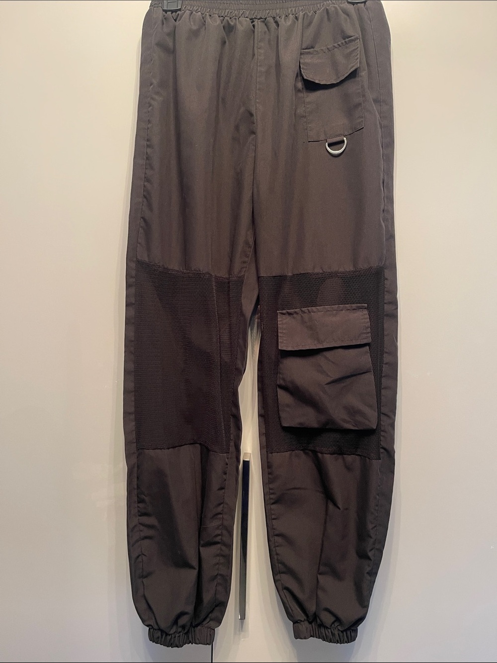 Men's Utility Cargo Jogger Pants - Black